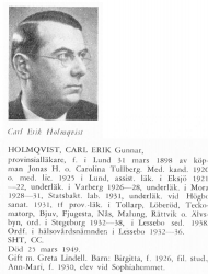 Holmqvist Carl 18980331 Från Svenskt Porträttarkiv