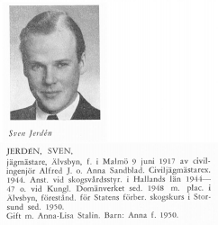Jerdén Sven 19170609 Från Svenskt Porträttarkiv