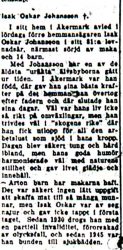 Johansson Isak Oskar Johansson Åkermark död 3 dec 1952 NK