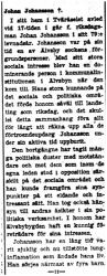 Johansson Johan Tväråsel död 27  Aug 1949 PT