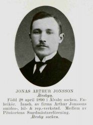 Johansson Jonas Arthur Älvsbyn