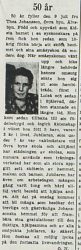 Johansson Thea Övra byn 50 år 8 julli 1953 PT