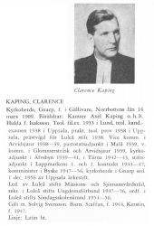 Kaping Clarence 19090314 Från Svenskt Porträttarkiv