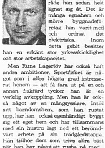 Lagerlöv Rune Älvsbyn 50 år 14 Juni 1965 PT