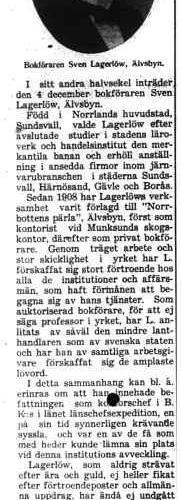 Lagerlöw Sven Älvsbyn 50 år 3 Nov 1931 NA