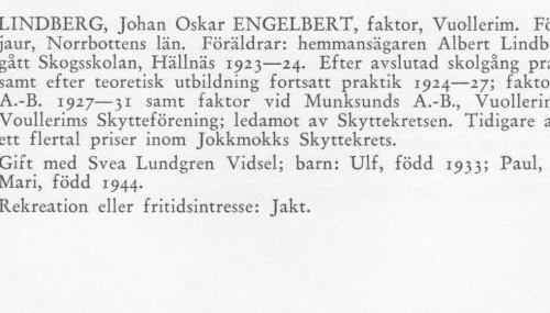 Lindberg Engelbert 18980728 Från Svenskt Porträttarkiv