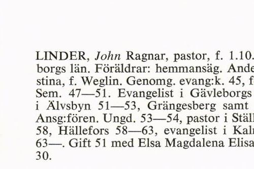 Linder John 19211001 Från Svenskt Porträttarkiv a