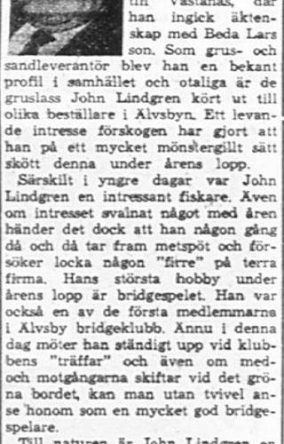 Lindgren John Älvsbyn 60 år 14 Feb PT