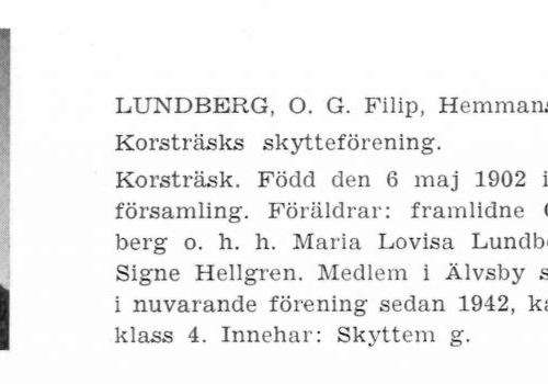 Lundberg Filip 19020506 Från Svenskt Porträttarkiv