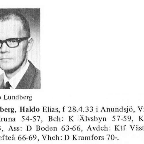 Lundberg Haldo 19330428 Från Svenskt Porträttarkiv
