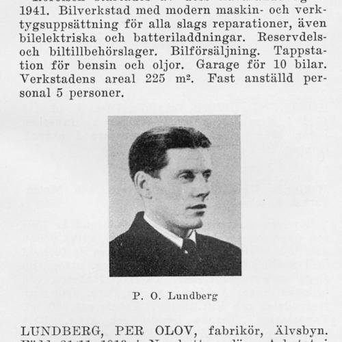Lundberg Per 19131121 Från Svenskt Porträttarkiv