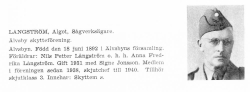 Långström Algot 18920618 Från Svenskt Porträttarkiv