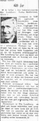Lundberg Elis Nedre Småbruken 60 år 12 Aug 1965 PT
