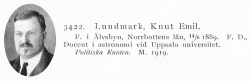Lundmark Knut 18890614 Från Svenskt Porträttarkiv