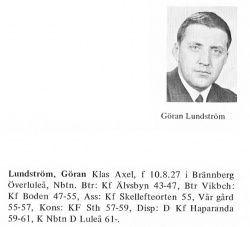 Lundström Göran 19270810 Från Svenskt Porträttarkiv