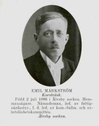 Markström Emil Korsträsk