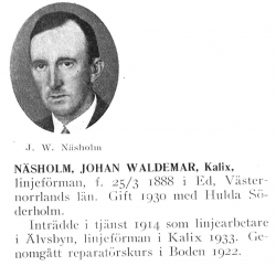 Näsholm Johan 18880325 Från Svenskt Porträttarkiv