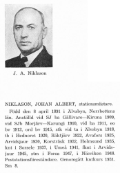 Niklason Johan 18910408 Från Svenskt Porträttarkiv