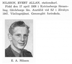 Nilsson Evert 19260417 Från Svenskt Porträttarkiv