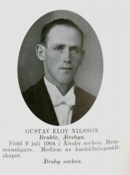 Nilsson Gustav Elov Brukte Älvsbyn