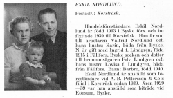 Nordlund Eskil & Barbro & Lindgren Ingrid Från Svenskt Porträttarkiv