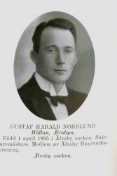 Nordlund Gustaf Harald Hällan Älvsbyn
