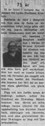 Nordlund Lydia Älvsbyn 75 år 12 Jan 1953 PT
