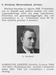 Nordlund Zakeus 19000815 Från Svenskt Porträttarkiv
