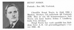 Norén Bengt 1916 Från Svenskt Porträttarkiv