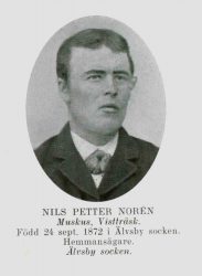 Norén Nils Petter Muskus Vistträsk