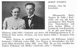 Nygren Börje & Karin Wikberg Från Svenskt Porträttarkiv