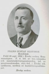 Olofsson Frans Gustaf Korsträsk
