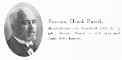 Persson Patrik 18790705Ö Från Svenskt Porträttarkiv