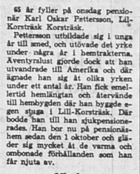 Petterson Karl Oskar Lillkorsträsk 65 år 26 Okt 1965 NSD