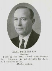 Pettersson Axel Pettersson Älvsbyn