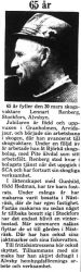 Renberg Lennart Stockfors 65 år 27 Mars 1975 PT