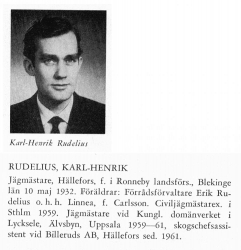 Rudelius Karl-Henrik 19320510 Från Svenskt Porträttarkiv