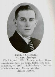 Sandberg Axel Norra byn Älvsbyn
