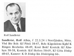 Sandkvist Rolf 19240322- Från Svenskt Porträttarkiv