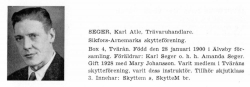 Seger Karl 19000128 Från Svenskt Porträttarkiv