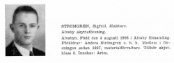 Strömgren Sigfrid 19080804 Från Svenskt Porträttarkiv