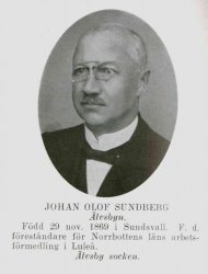 Sundberg Johan Olof Älvsbyn