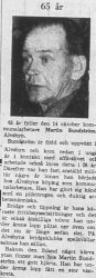 Sundström Martin Älvsbyn 65 år 14 okt 1965 NK