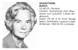 Åkerström Maria 19130922 Från Svenskt Porträttarkiv b