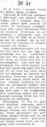 Ögren Hildur Älvsbyn 50 år 3 Okt 1957 PT