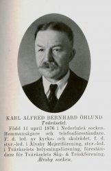 Öhlund Karl Alfred Bernhard Tväråselet