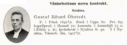 Öhstedt Gustaf 18420801 Från Svenskt Porträttarkiv