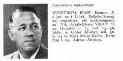 Wikström Elof 19020109 Från Svenskt Porträttarkiv