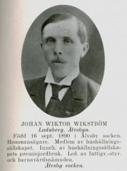 Wikström John Wiktor Laduberg Älvsbyn
