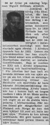 Zellman Sigurd Älvsbyn 50 år 31 Jan 1953 NSD